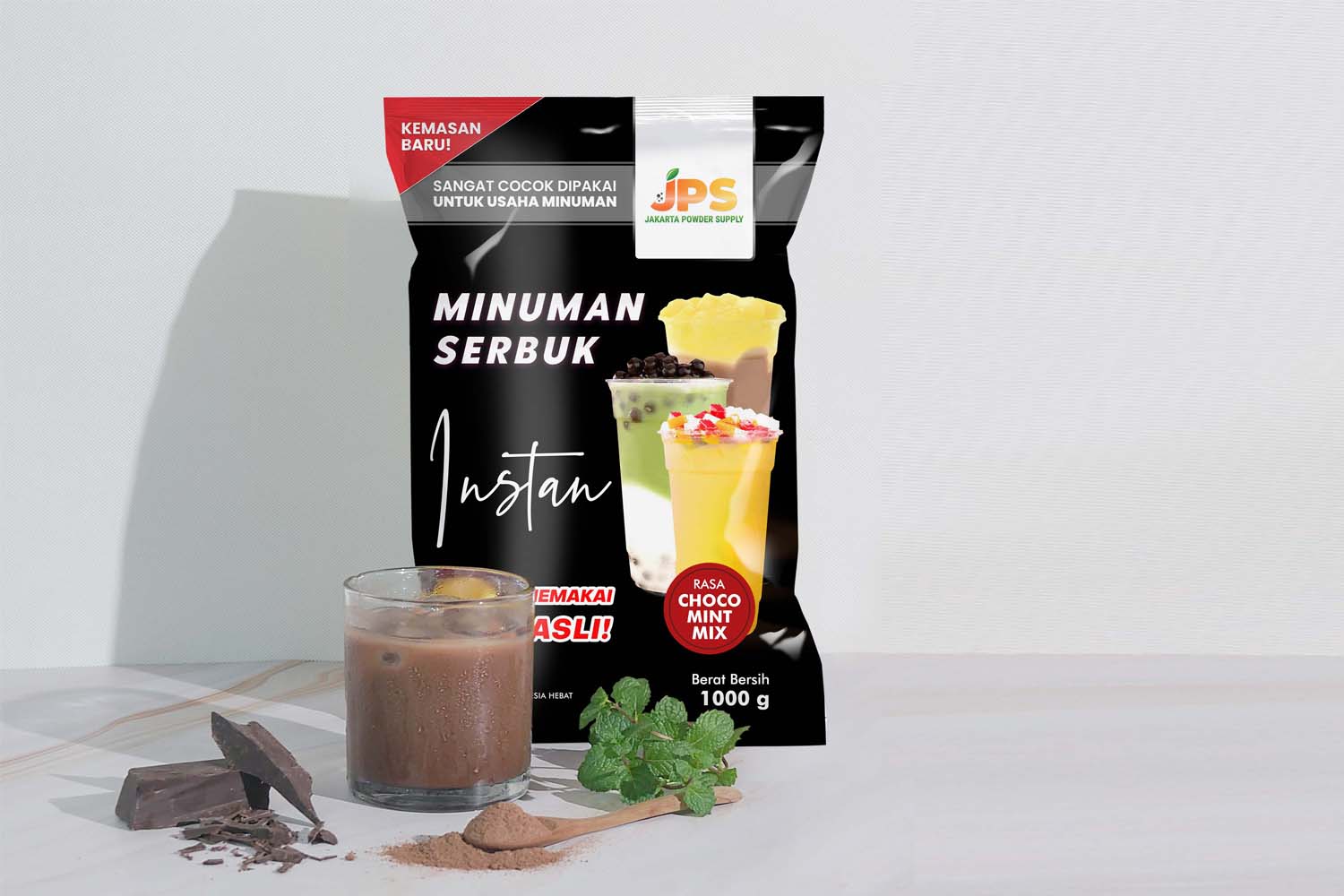 Bubuk Minuman Choco Mint Mix JPS