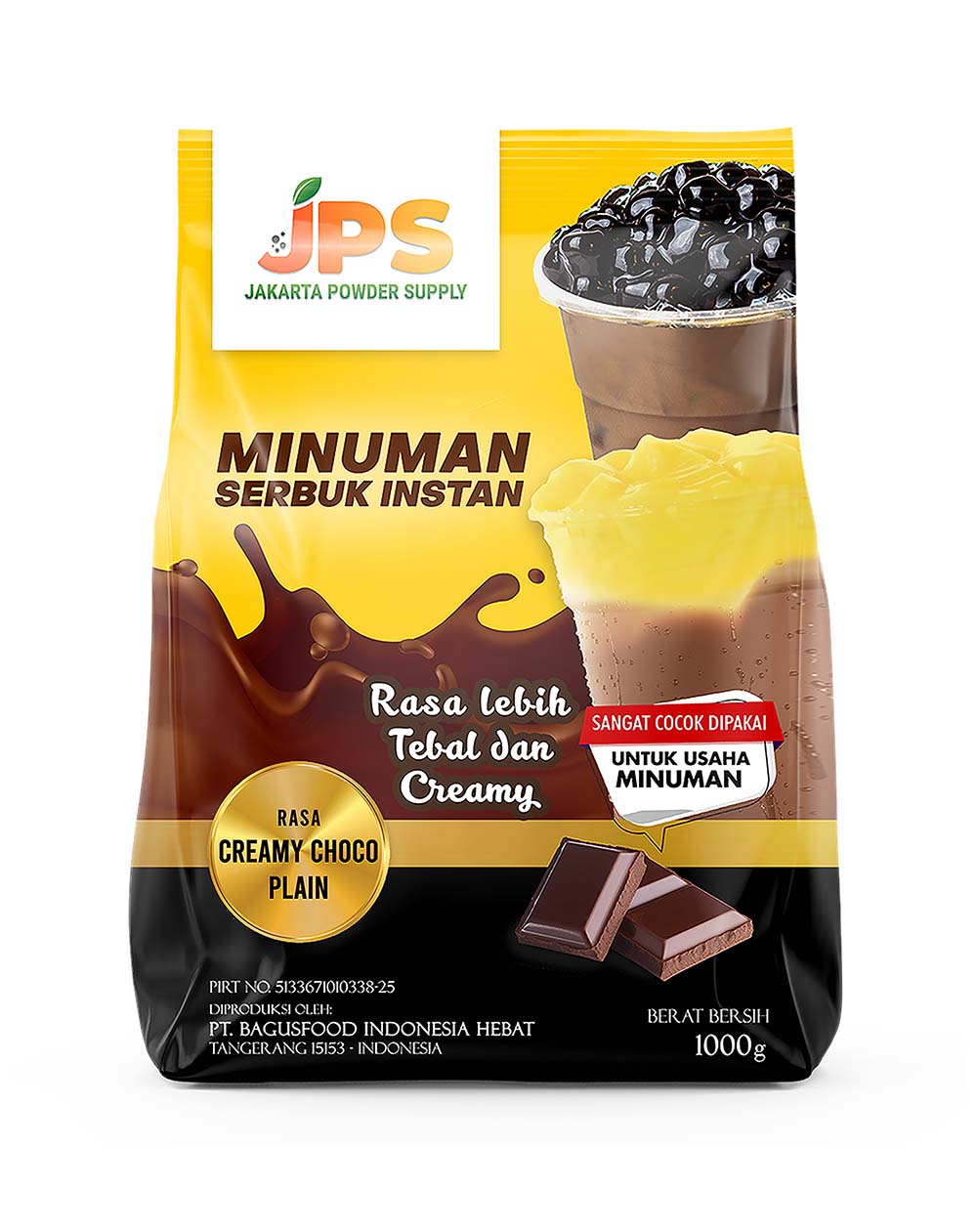 Bubuk Minuman Creamy Choco Plain JPS
