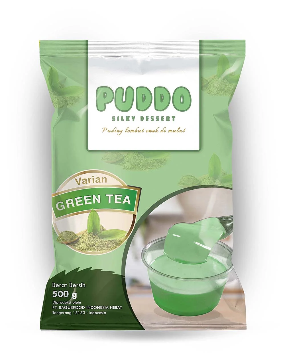 Silky Puding Green Tea