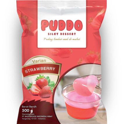 Silky Puding Strawberry