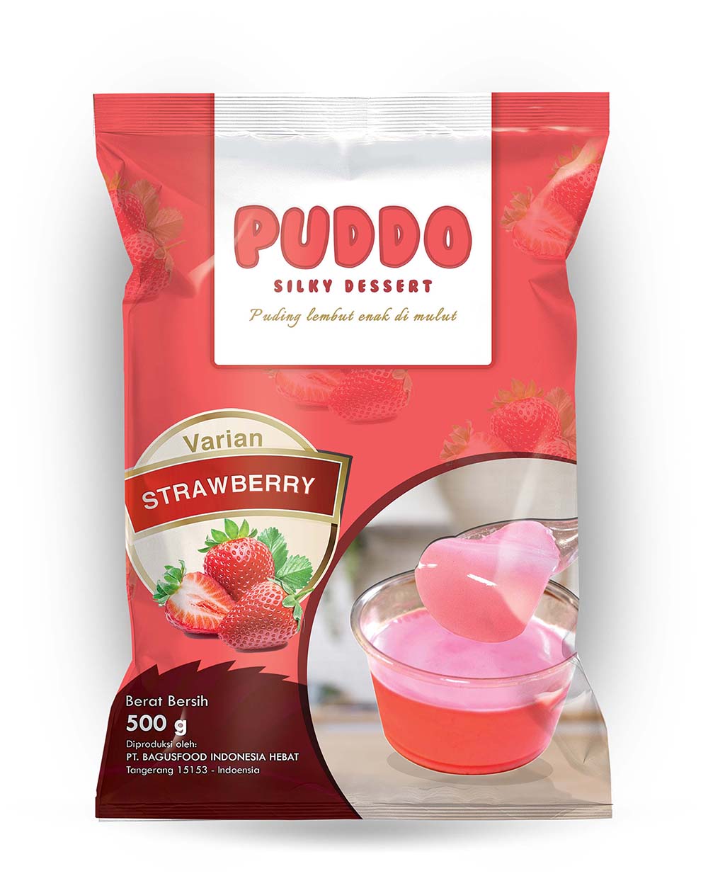 Topping Minuman Puddo Strawberry