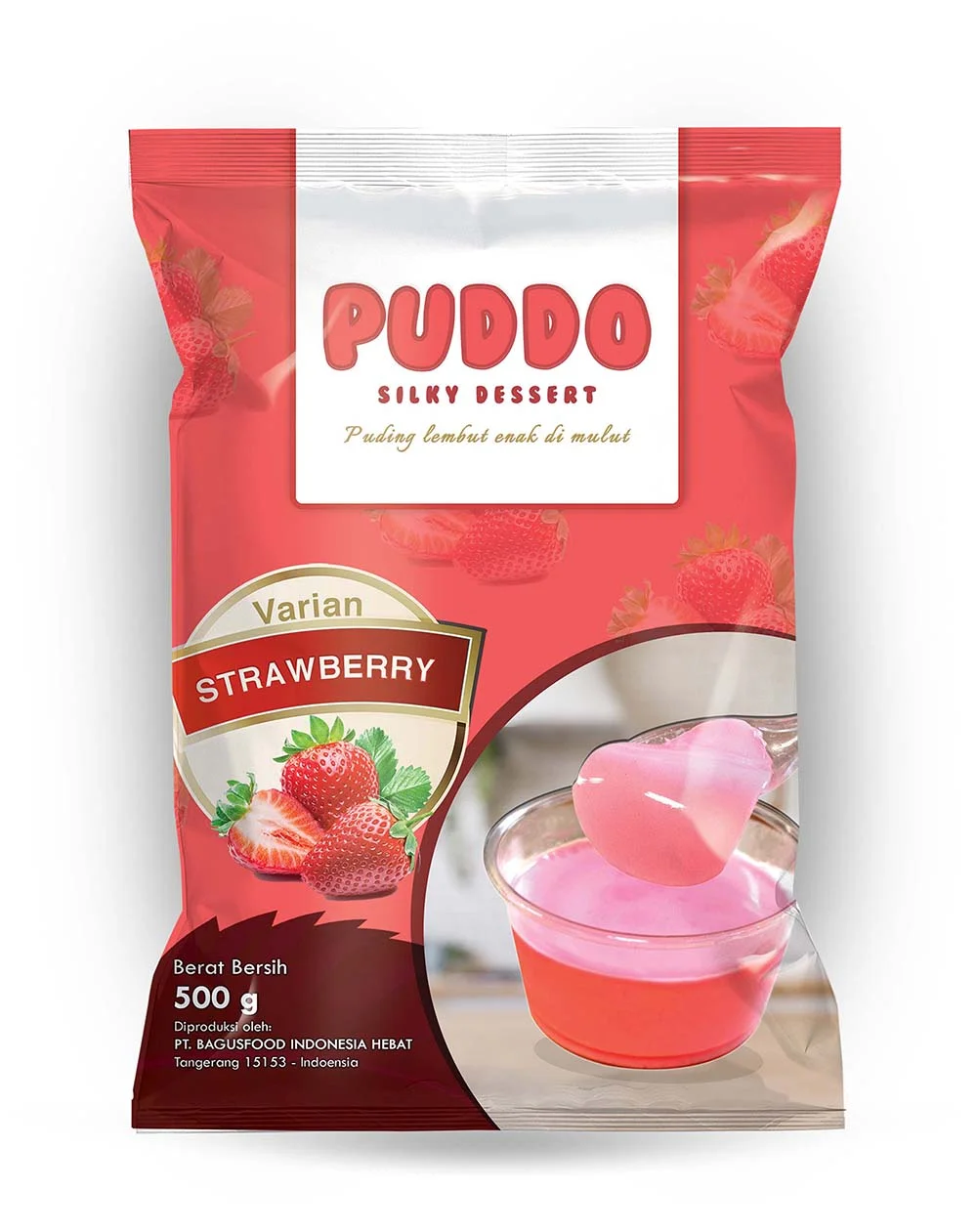 Silky Puding Strawberry