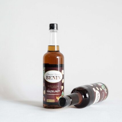 sirup benin rasa hazelnut