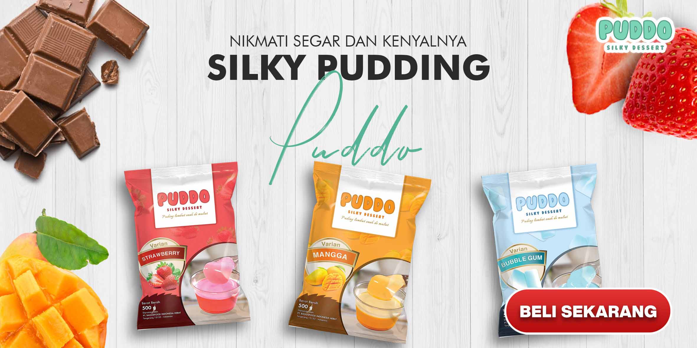 silky pudding terbaik jps varian rasa