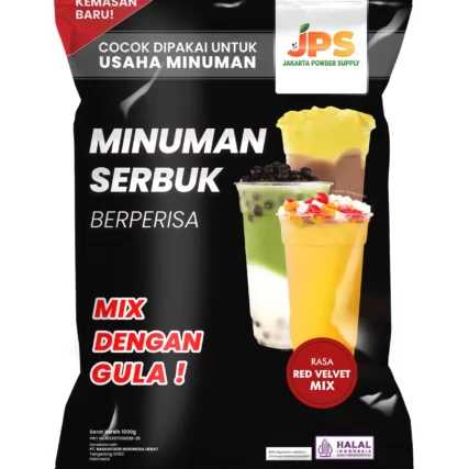 Bubuk Minuman Red Velvet Mix JPS BPOM