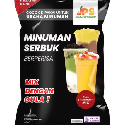 Bubuk Minuman Strawberry Mix
