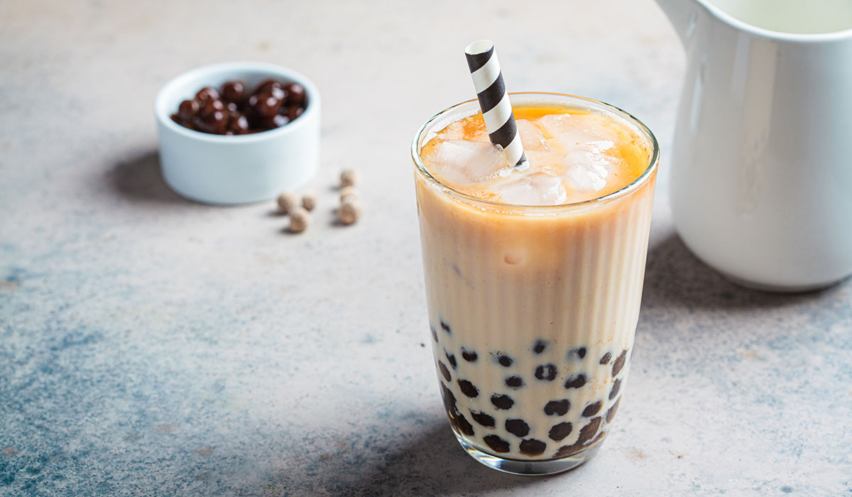 milk tea bubble