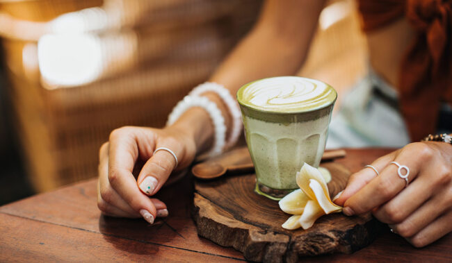 minuman matcha