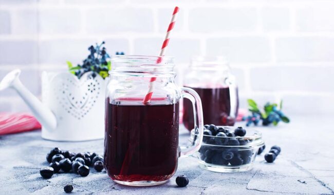 Bubuk Minuman Rasa Blueberry Bubuk Minuman Rasa Blueberry