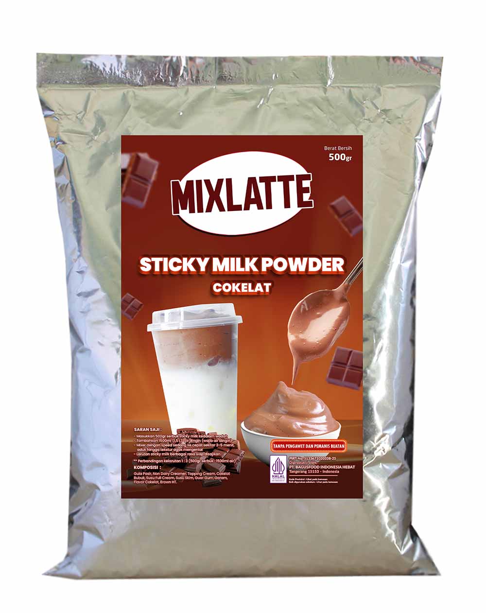 bubuk sticky milk chocolate bubuk sticky milk chocolate