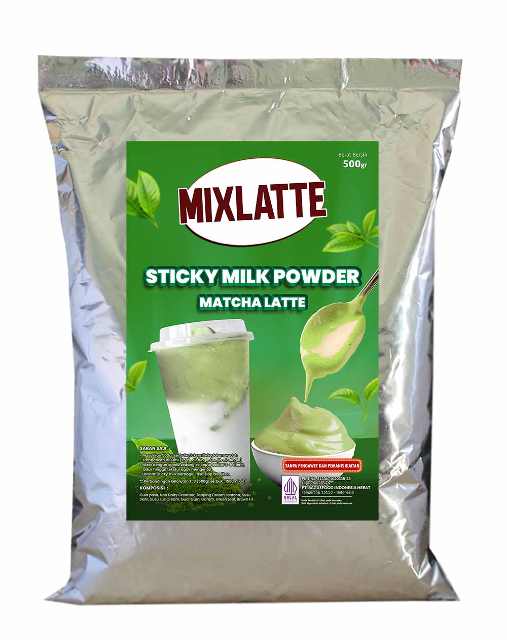 bubuk sticky milk matcha bubuk sticky milk matcha