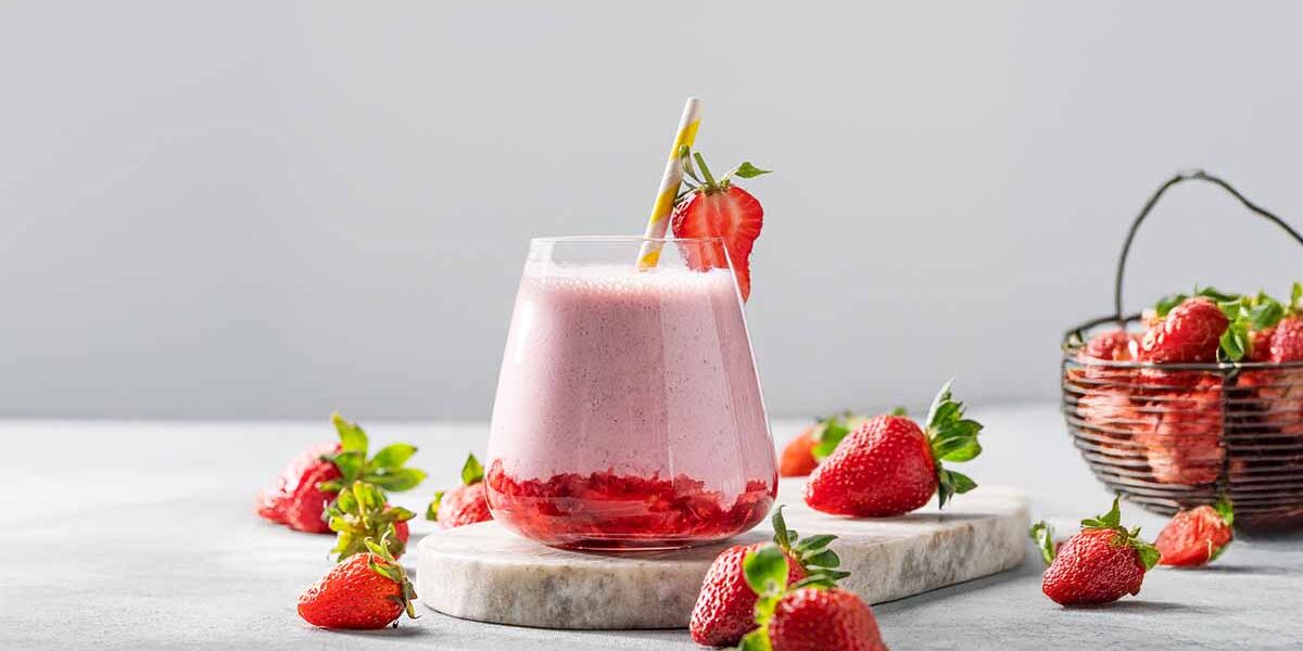 strawberry milkshake