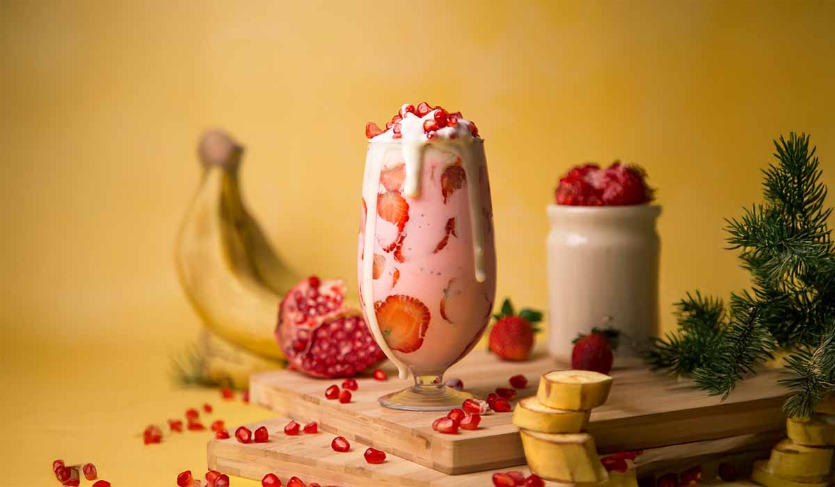 strawberry milkshake