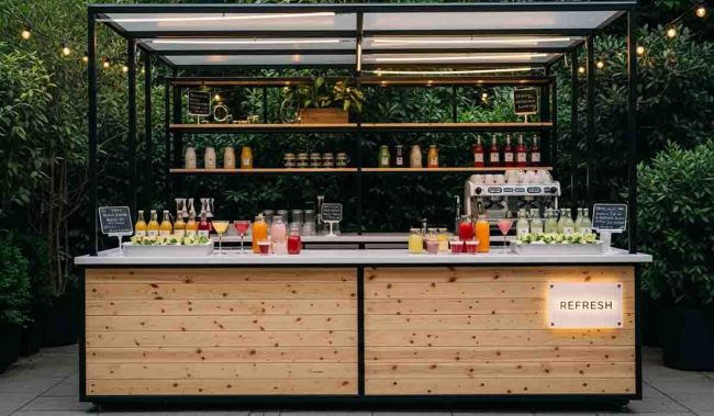 Booth Minuman Kekinian