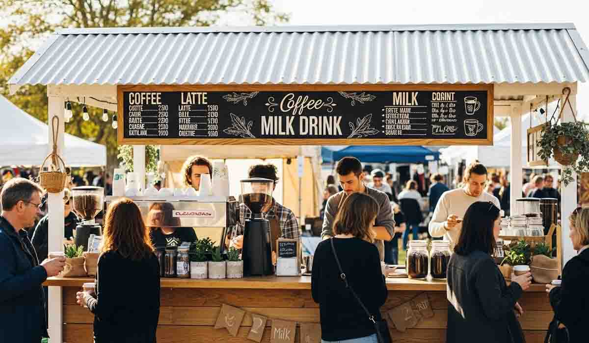 Booth Minuman Kekinian