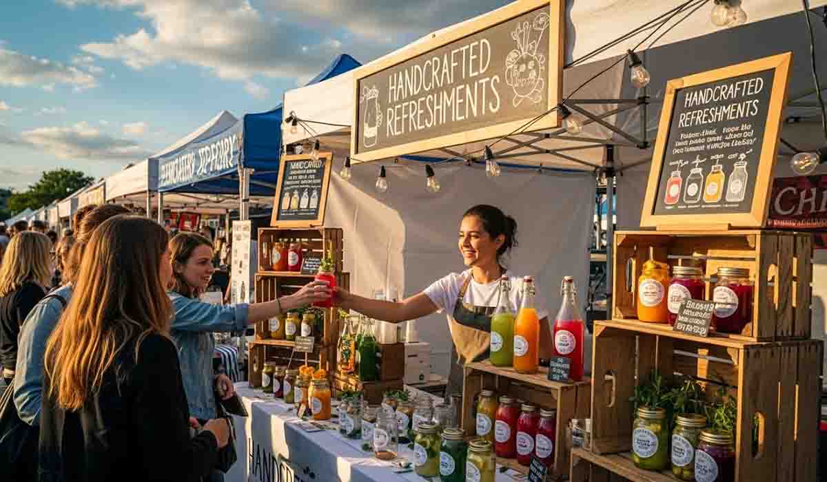 Booth Jualan Minuman