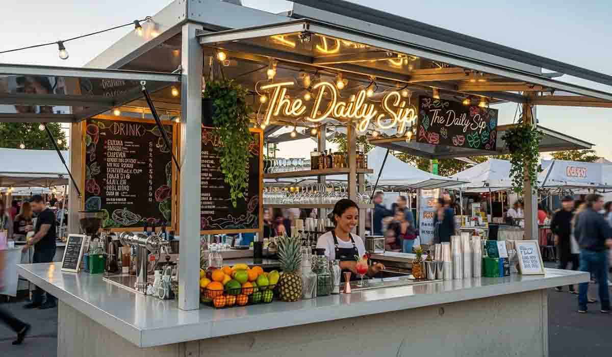 Booth Jualan Minuman