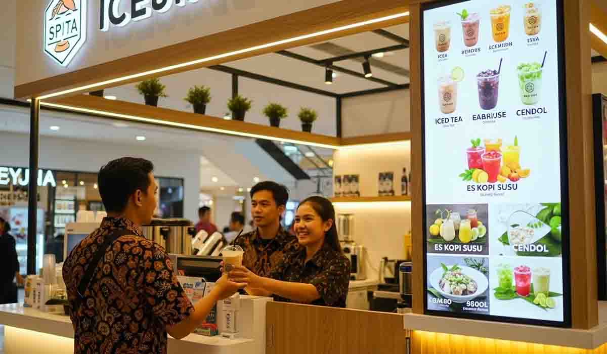 Booth Jualan Minuman