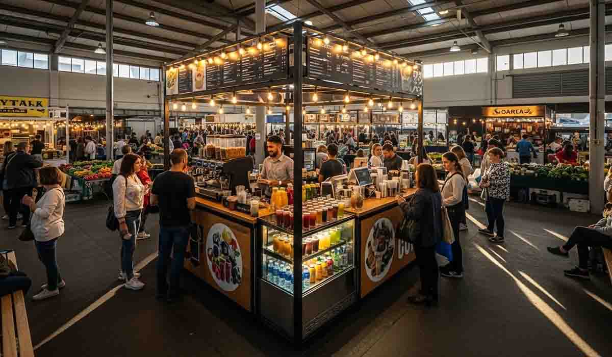 Booth Jualan Minuman