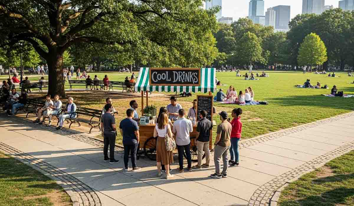 Stand Jualan Minuman