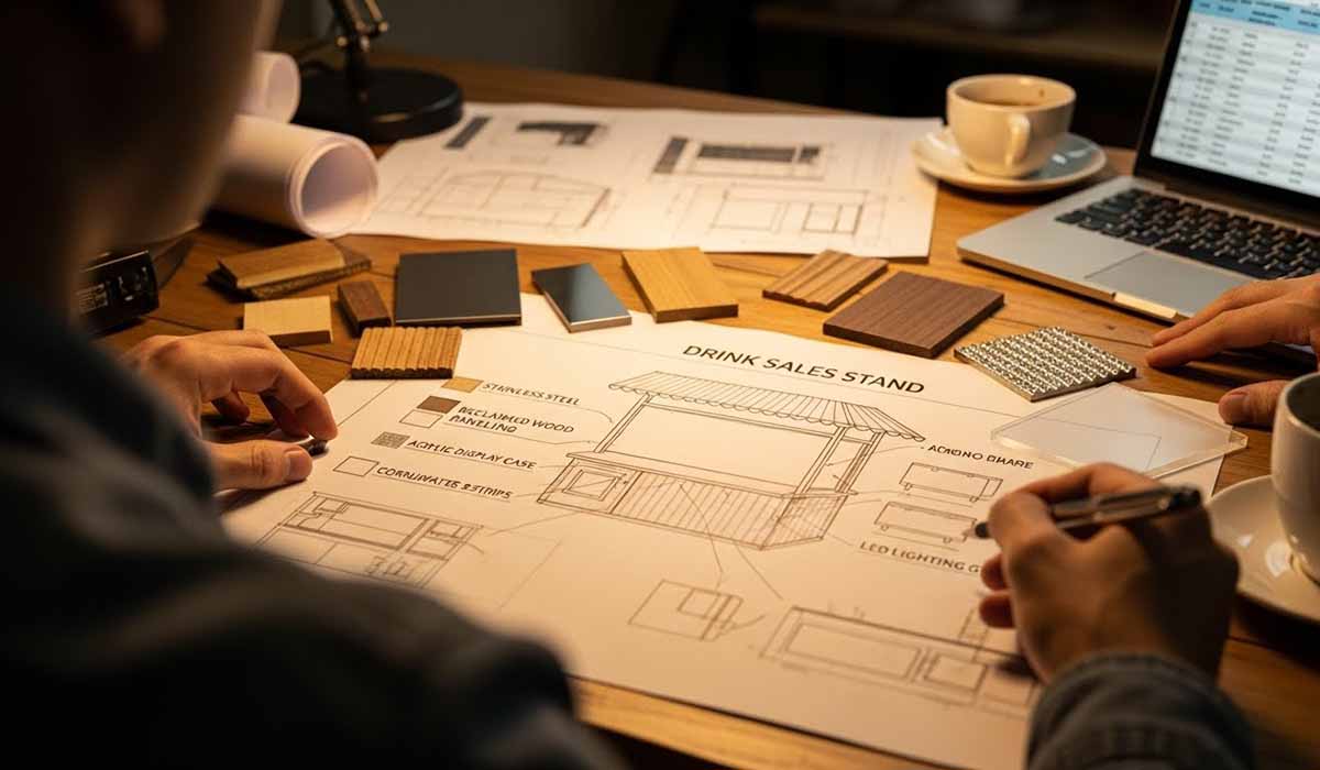 Stand Jualan Minuman