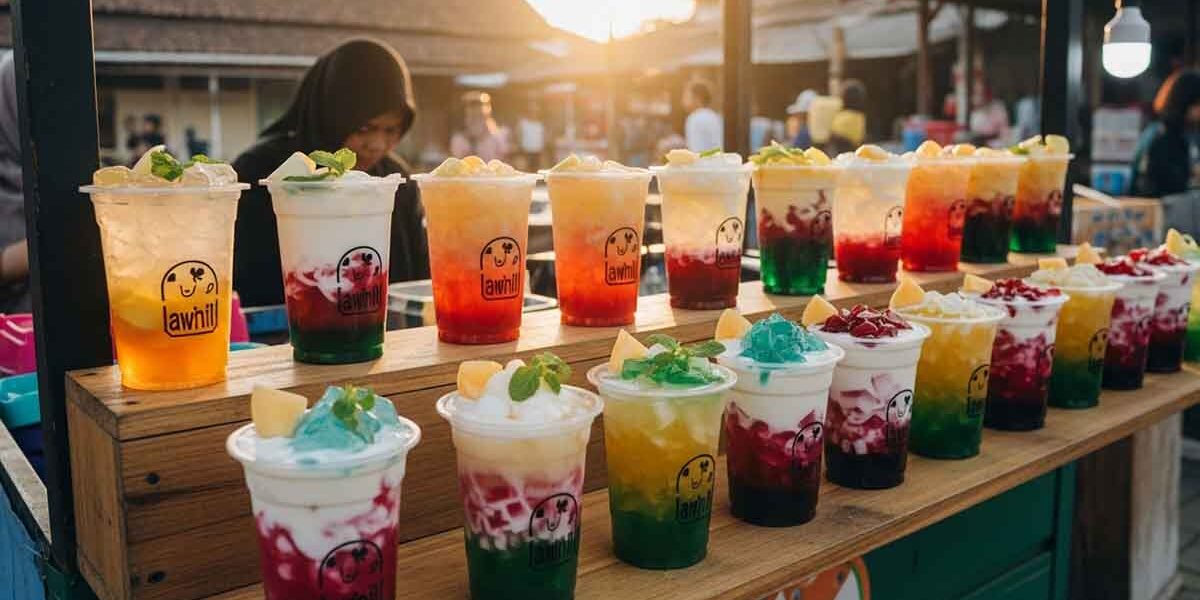 Minuman untuk Bazar