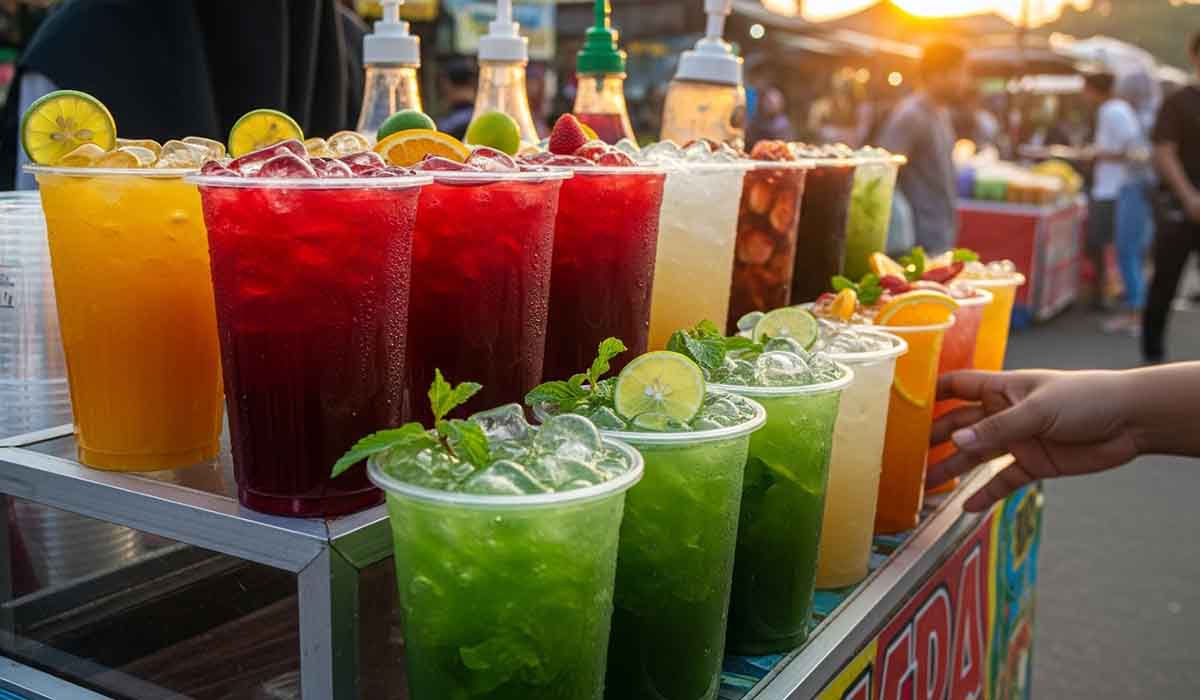 Minuman untuk Bazar