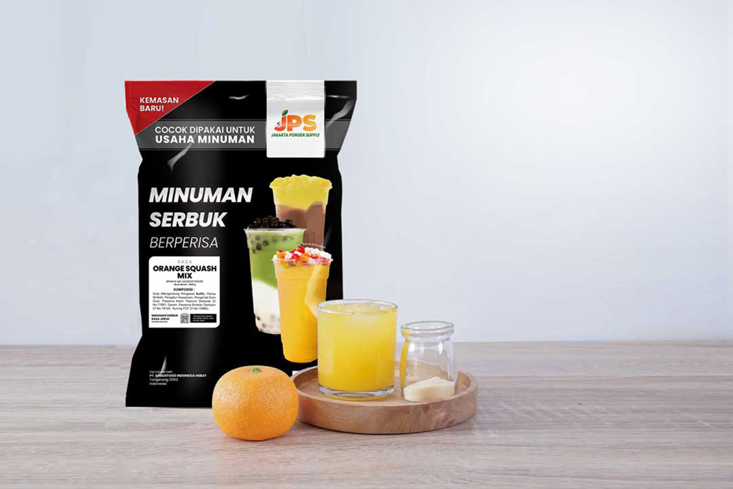 Bubuk Minuman Orange Squash Mix