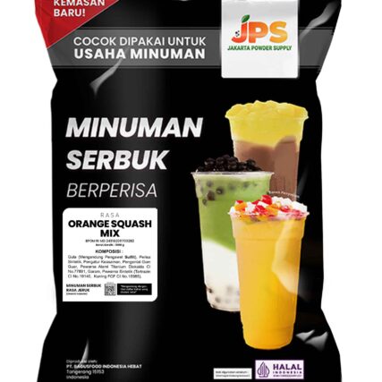 Bubuk Minuman Orange Squash Mix