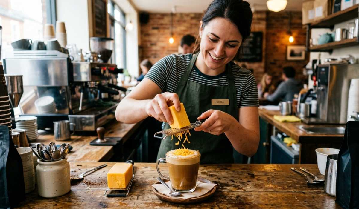 keju untuk topping minuman