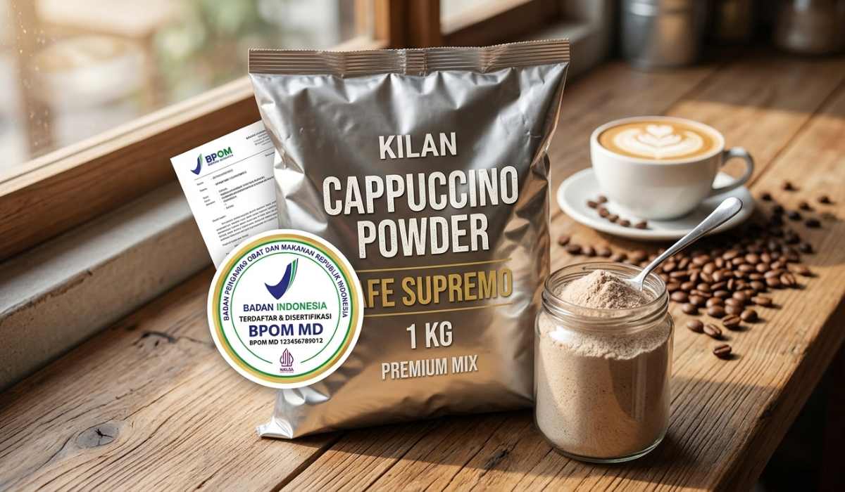 bubuk cappucino kiloan