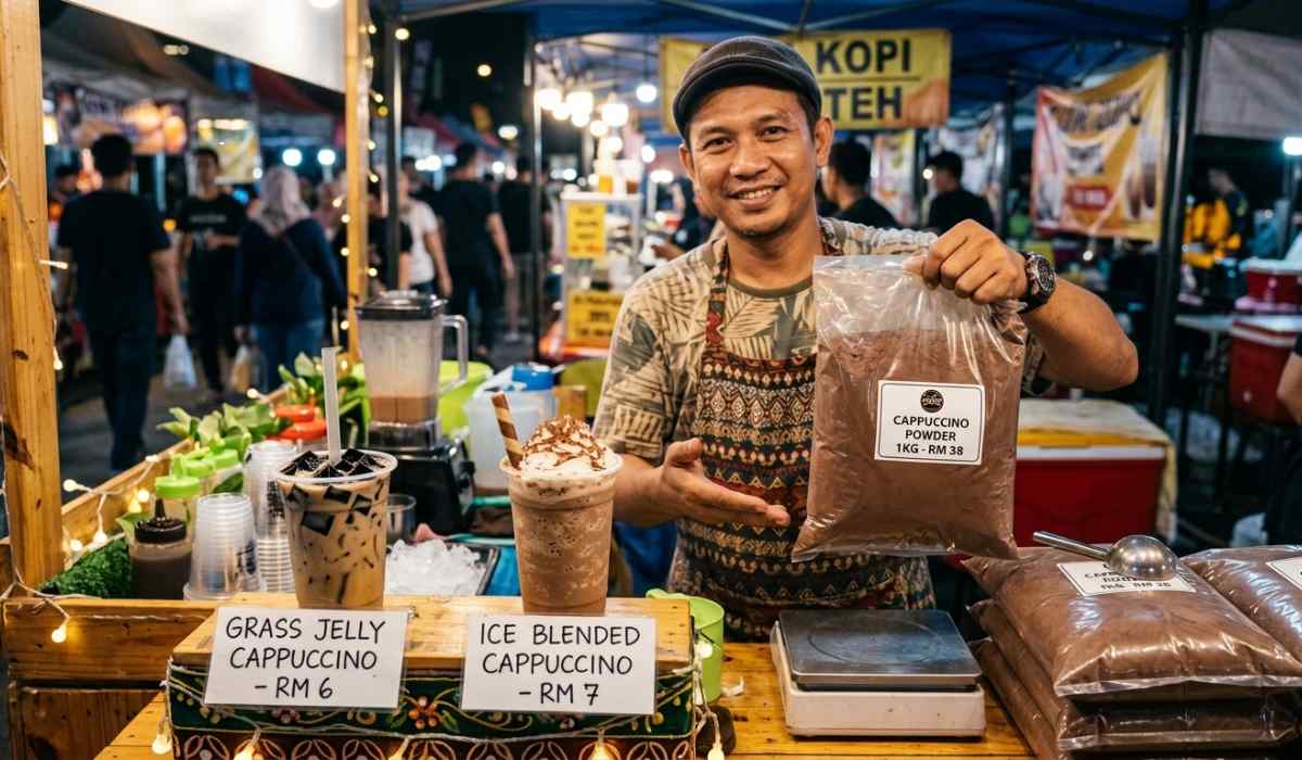 bubuk cappucino kiloan