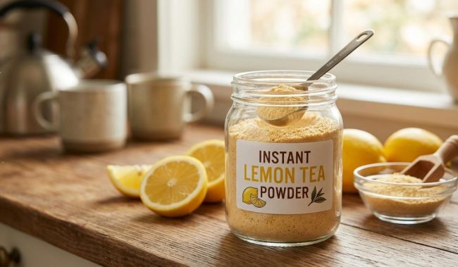 bubuk lemon tea