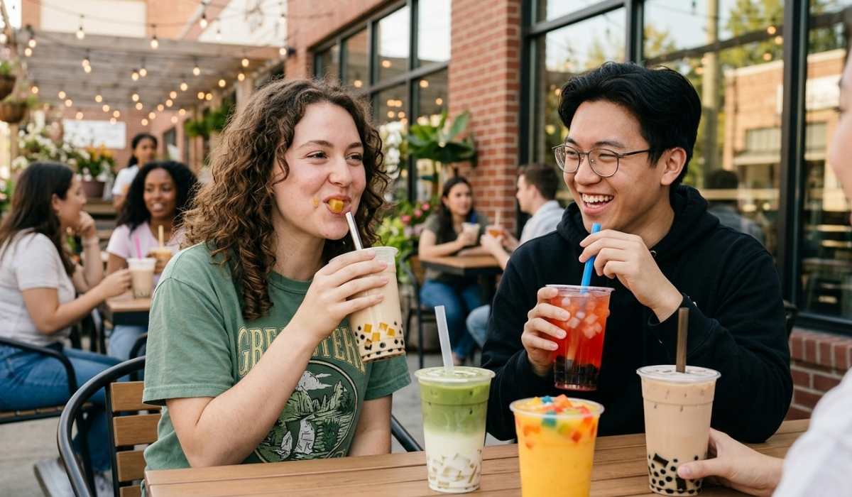 jelly topping minuman