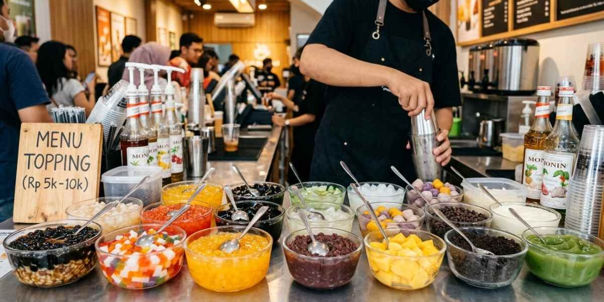 macam-macam topping minuman