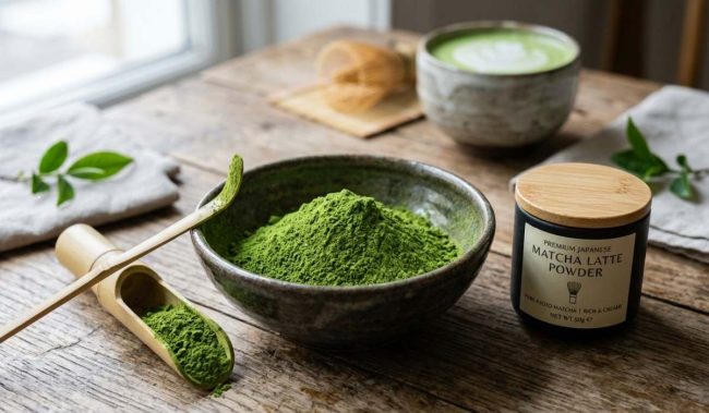 matcha latte powder