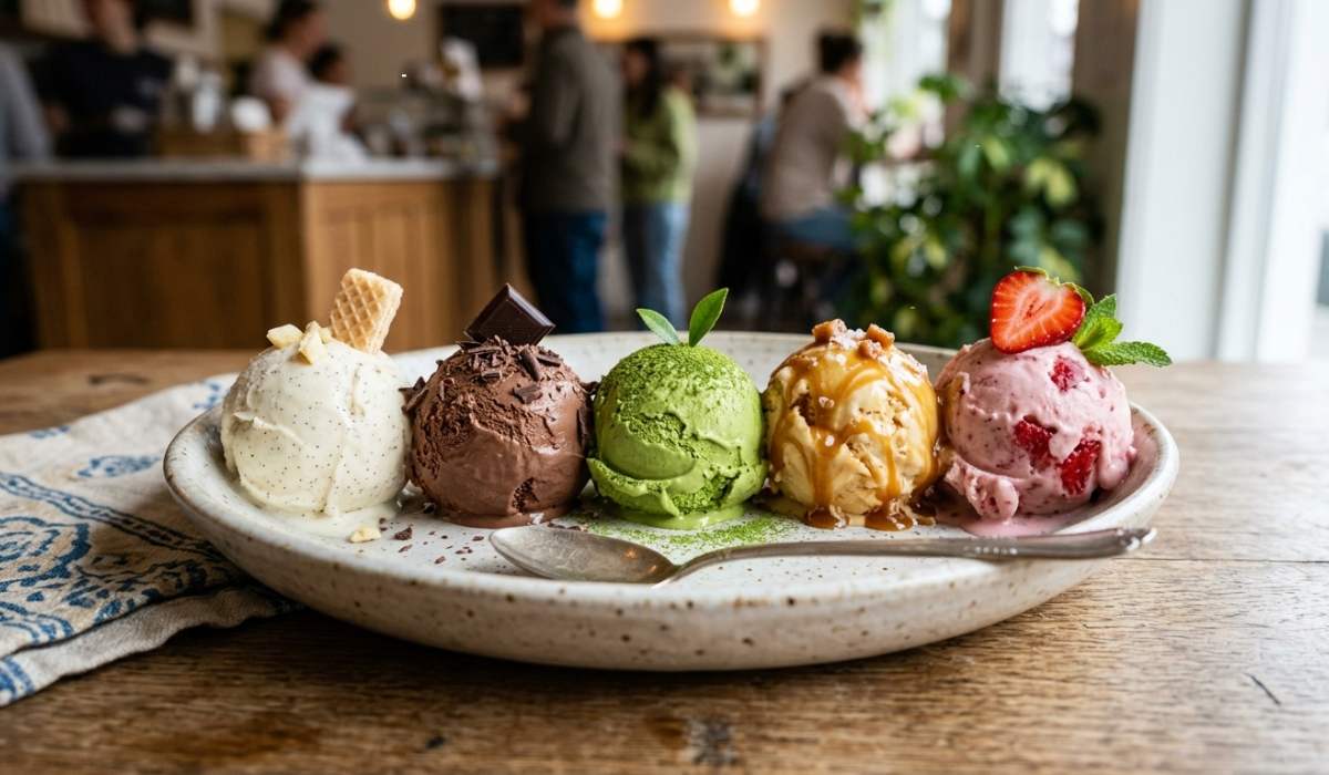 minuman topping es krim