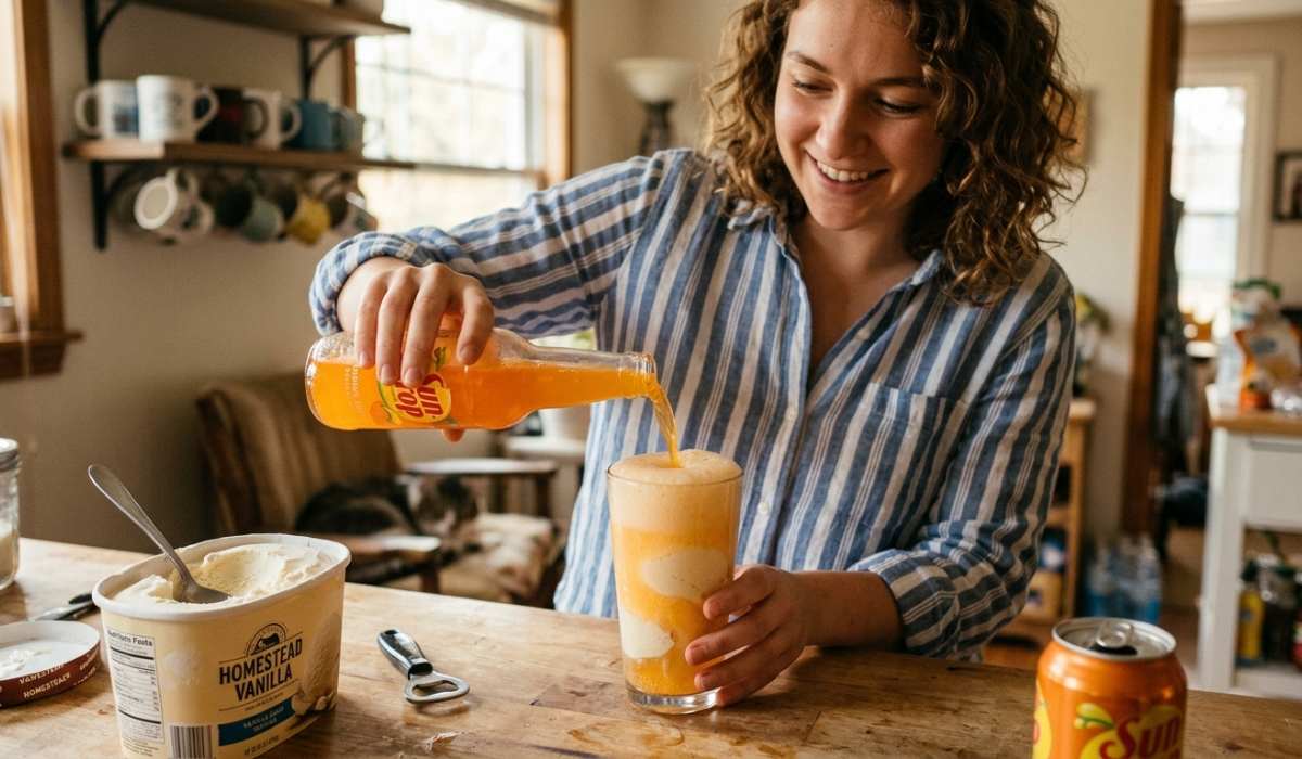 minuman topping es krim