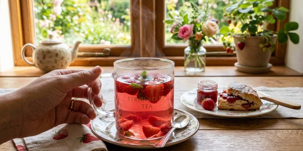 strawberry tea