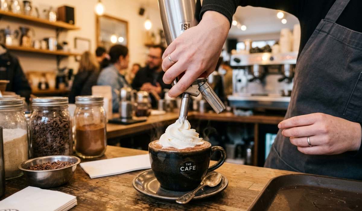 topping minuman coklat