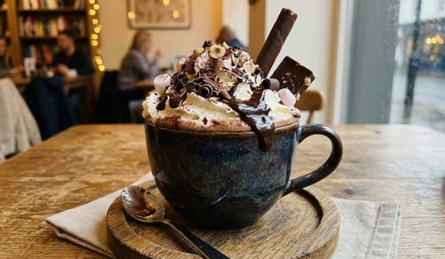 topping minuman coklat