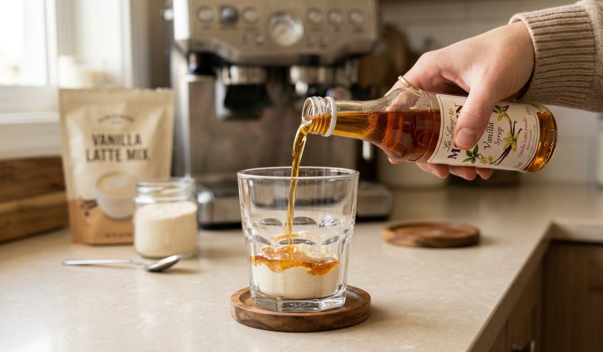 vanilla latte adalah