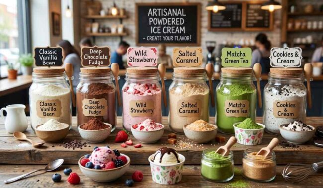 ice cream bubuk