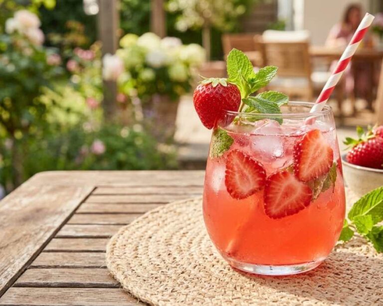 minuman rasa strawberry