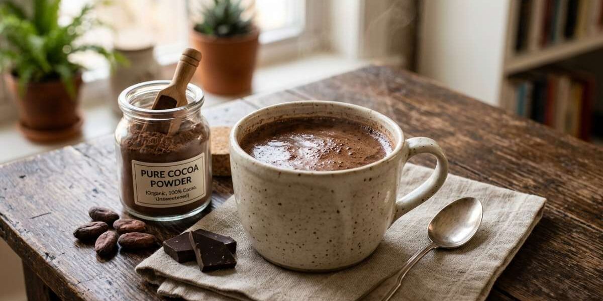pure cocoa powder