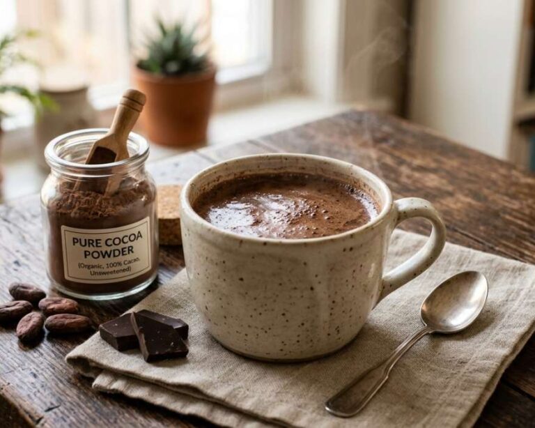 pure cocoa powder