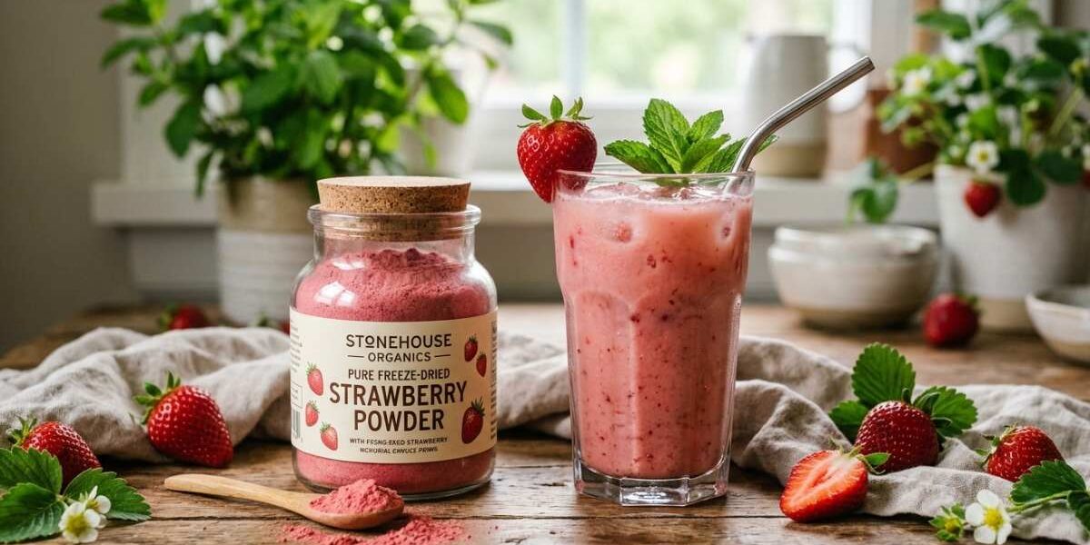 strawberry powder