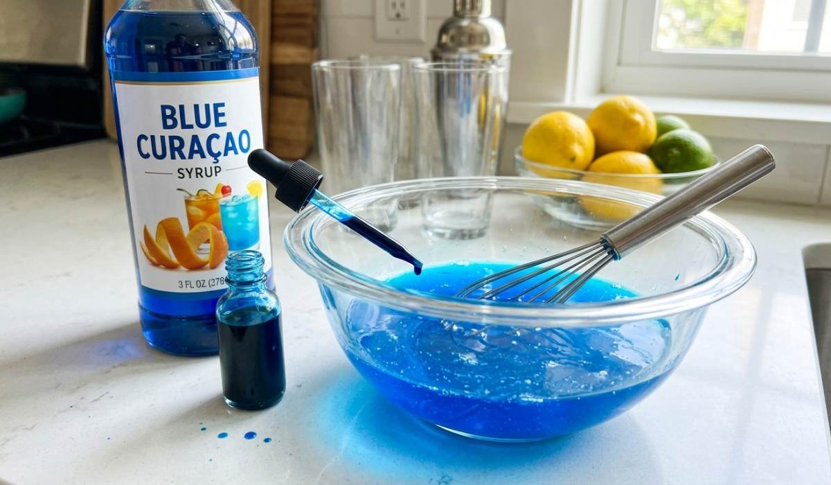 sirup curacao 