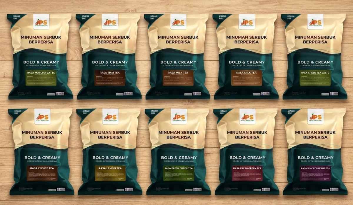 bubuk minuman rasa