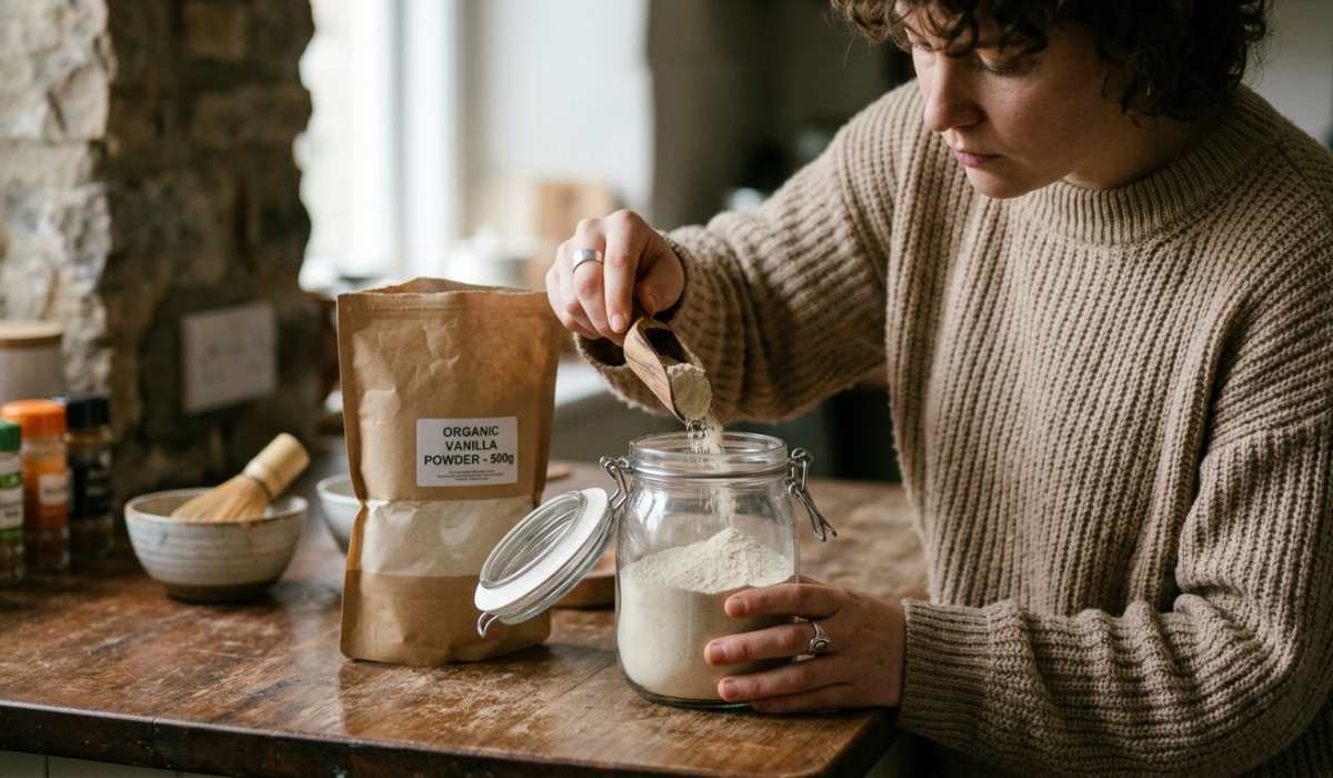 bubuk vanilla